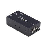 StarTech.com 1-Port Serieel naar Ethernet Adapter, IP Serial Device Server voor Remote RS232, Muur/DIN Rail, LAN naar DB9