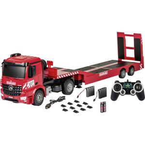 Carson RC Sport Arocs met Goldhofer dieplader 1:20 RC functiemodel voor beginners Truck Incl. accu, oplader en batterijen voor de zender