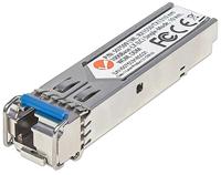 Intellinet Gigabit SFP Mini-GBIC Transceiver WDM bidirectioneel voor LWL-kabel 1000Base-LX (LC) singlemode-poort 10 km WDM (RX1550/TX1310) 507509