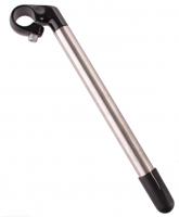 Kalloy stuurpen vast 22,2/280/25,4 mm zwart/zilver