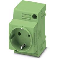 PHOENIX CONTACT EO-CF/UT/GN stopcontact, stekkergezicht type CE, schroefaansluiting, 73.530 g, groen, 5 stuks