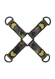 Hogtie Connector - Army Theme - Green