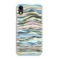 Watercolor Agate: iPhone XR Volledig Geprint Hoesje