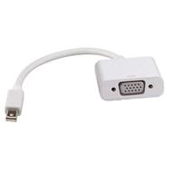 ROLINE Mini DisplayPort-VGA-adapter, Mini DP ST - VGA BU, actief