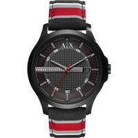 Horlogeband Armani Exchange AX2197 Leder/Textiel Multicolor 22mm - thumbnail