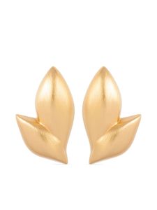 Monet Pre-Owned boucles d'oreilles Monet à motif feuille (années 1980)