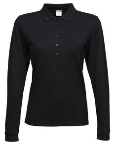 Tee Jays TJ146 Womens Luxury Stretch Long Sleeve Polo