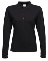 Tee Jays TJ146 Womens Luxury Stretch Long Sleeve Polo - thumbnail