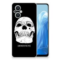 Silicone Back Case OPPO Reno8 Lite Skull Eyes - thumbnail