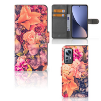 Xiaomi 12 | 12X Hoesje Bosje Bloemen