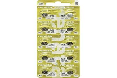 Renata 362.MP-E knoopcel 362 zilveroxide 24 mAh 1,55 V 10 st.