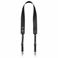 The Hantler Camera Neck Strap Classic Black/Old silver - thumbnail