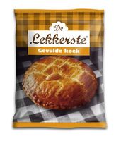 De Lekkerste De Lekkerste - Gevulde Koek 100 Gram 16 Stuks