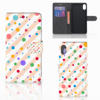 Apple iPhone Xs Max Telefoon Hoesje Dots - thumbnail