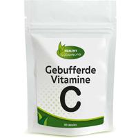 Gebufferde Vitamine C | Niet-zuur | maagvriendelijk | Magnesium-L-ascorbaat en calcium-L-ascorbaat | 60 vegan capsules | Vitaminesperpost.nl