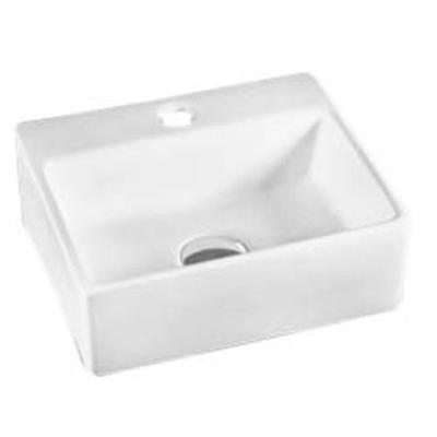 Fontein Zapa Rechthoek 34x12x29cm Keramiek Glans Wit Fontein Zapa Rechthoek 34x12x29cm Keramiek Glans Wit