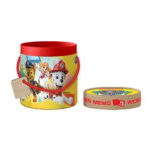 PAW PATROL Houten memory spel -36 kaartjes