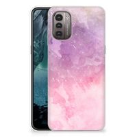 Hoesje maken Nokia G21 | G11 Pink Purple Paint