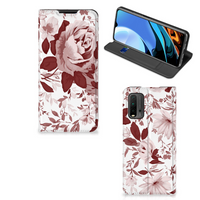 Bookcase Xiaomi Poco M3 | Redmi 9T Watercolor Flowers