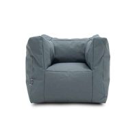 Jollein fauteuiltje Beanbag Storm grey Maat