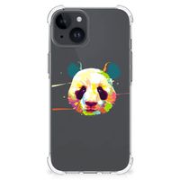 iPhone 15 Stevig Bumper Hoesje Panda Color