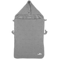 Meyco autostoel voetenzak Knots grijs