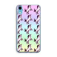 Musketon Unicorn: iPhone XR Transparant Hoesje