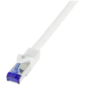 LogiLink C6A081S RJ45 CAT 6A S/FTP 7.50 m Wit 1 stuk(s)