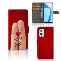 OnePlus 9 Wallet Case met Pasjes Liefde - Origineel Romantisch Cadeau - thumbnail