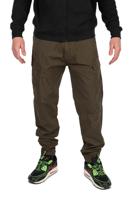 Fox Collection Lightweight Cargo Trouser Green & Black Small - thumbnail