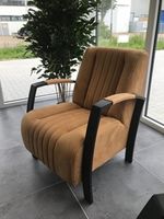 Leren fauteuil met stalen frame - bruin leer - Echt leer, Industrieel, ontdek de vele Leersoorten en Kleuren bij ShopX - thumbnail