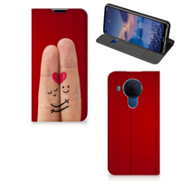 Nokia 5.4 Hippe Standcase Liefde - Origineel Romantisch Cadeau - thumbnail