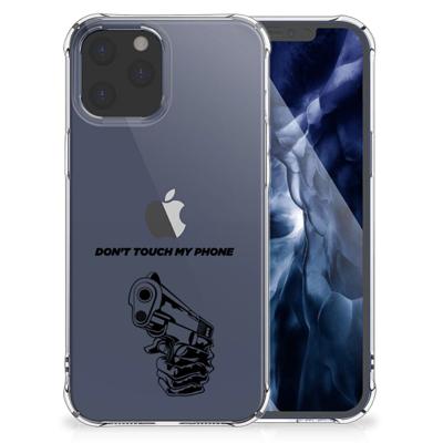 iPhone 12 Pro Max Anti Shock Case Gun Don't Touch My Phone