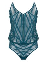 Marlies Dekkers body The Illusionist en résille - Bleu - thumbnail