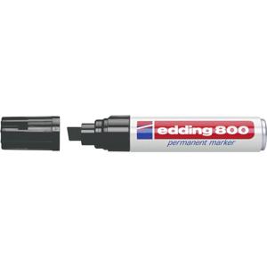 Edding 800 4-800001 Permanent marker Zwart Watervast: Ja