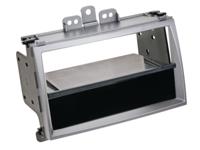 2-DIN Paneel Hyundai i20 met Pocket 2009-2012 Kleur: Zilver