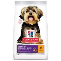 Hill&apos;s Science Plan Hond Adult Sensitive Stomach&Skin Small&Mini 1,5kg - thumbnail