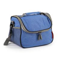 Koeltas/lunchtas Callela - blauw - 6.5 liter - 17 x 26 x 20 cm - koelbox tas - picknick/strand - lun - thumbnail