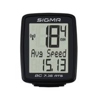 Sigma Sport BC 7.16 ATS Draadloze fietscomputer Zwart