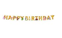 Boerderij Letterslinger 'happy birthday' (2,5m) - thumbnail