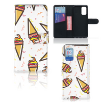 Samsung Galaxy A32 4G Book Cover Icecream - thumbnail