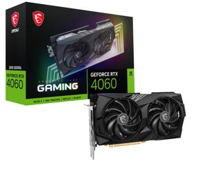 MSI GAMING GEFORCE RTX 4060 8G videokaart NVIDIA 8 GB GDDR6