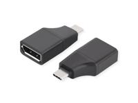 VALUE 12.99.3228 tussenstuk voor kabels USB Type C DisplayPort Zwart - thumbnail