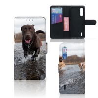 Xiaomi Mi 9 Lite Telefoonhoesje met Pasjes Honden Labrador - thumbnail