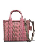 Marc Jacobs sac à bandoulière The Monogram Leather Crossbody Tote - Rose