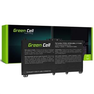 Groene cel batterij - HP 255 G7, 348 G5, 15, Pavilion 14 - 3550mAh