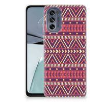 Motorola Moto G62 5G TPU bumper Aztec Paars