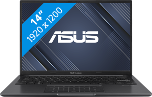 ASUS Vivobook 14 X1405ZA-LY284W Intel® Core™ i7 i7-1255U Laptop 35,6 cm (14") WUXGA 16 GB DDR4-SDRAM 512 GB SSD Wi-Fi 6E (802.11ax) Windows 11 Home Zwart