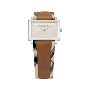 Horlogeband Burberry BU2151 Leder/Textiel Multicolor