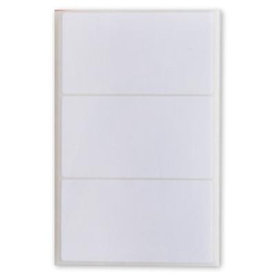 Soho etiketten 73 x 40 mm papier wit 6 vellen à 3 stuks Soho etiketten 73 x 40 mm papier wit 6 vellen à 3 stuks